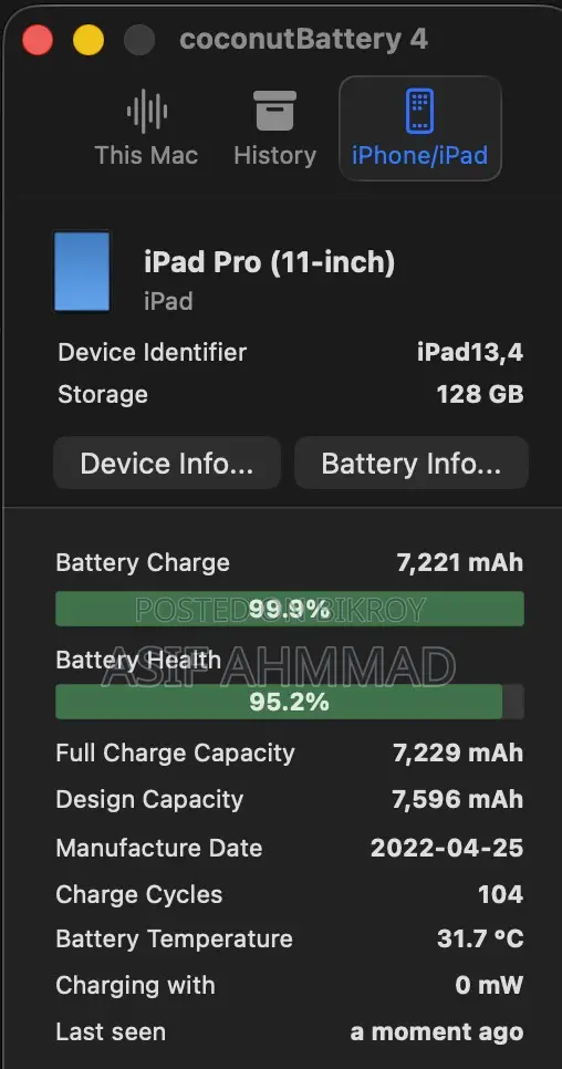 Apple iPad Wi-Fi 128 GB Gray
