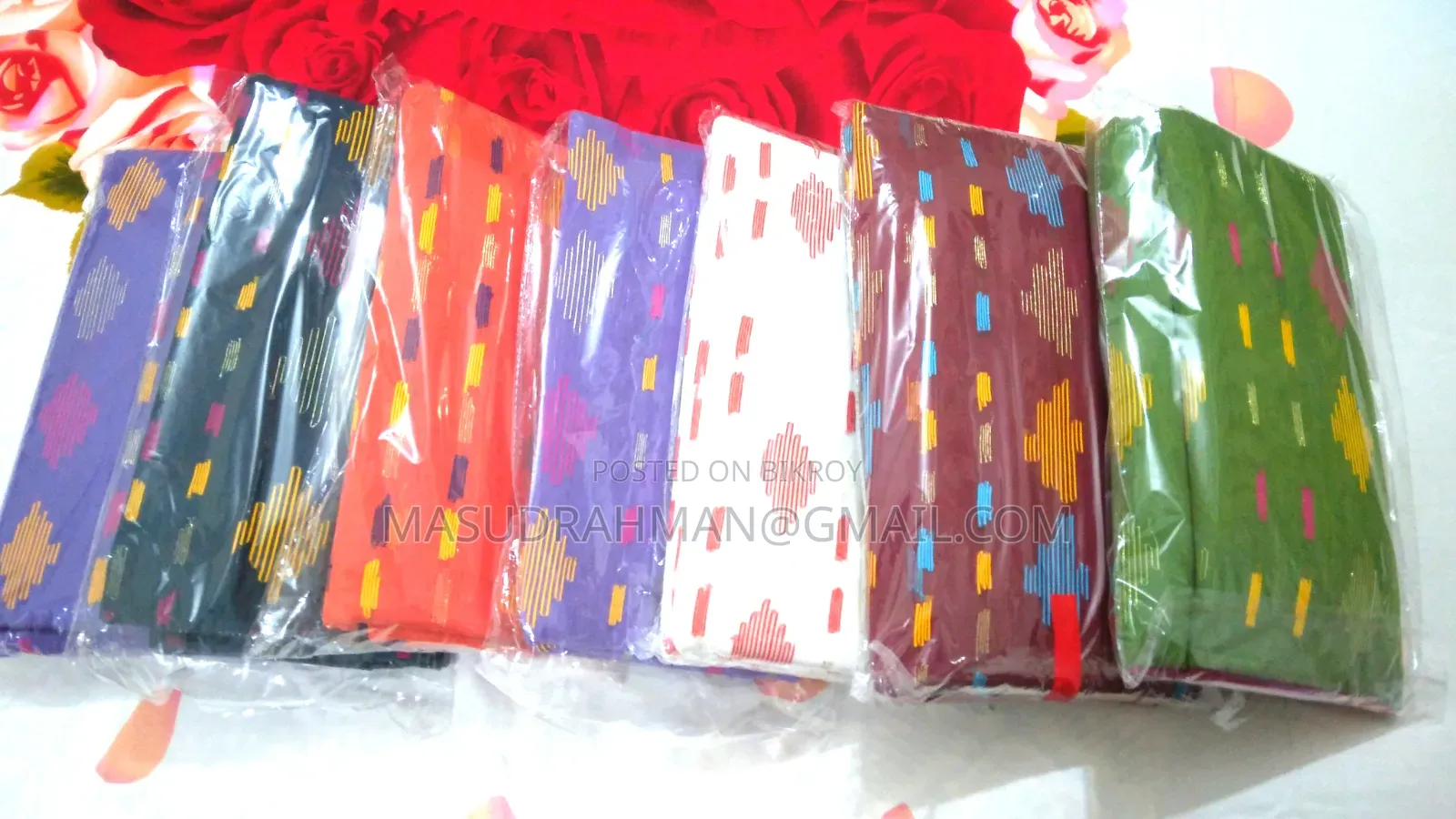 Jamdani Saree Half Silk