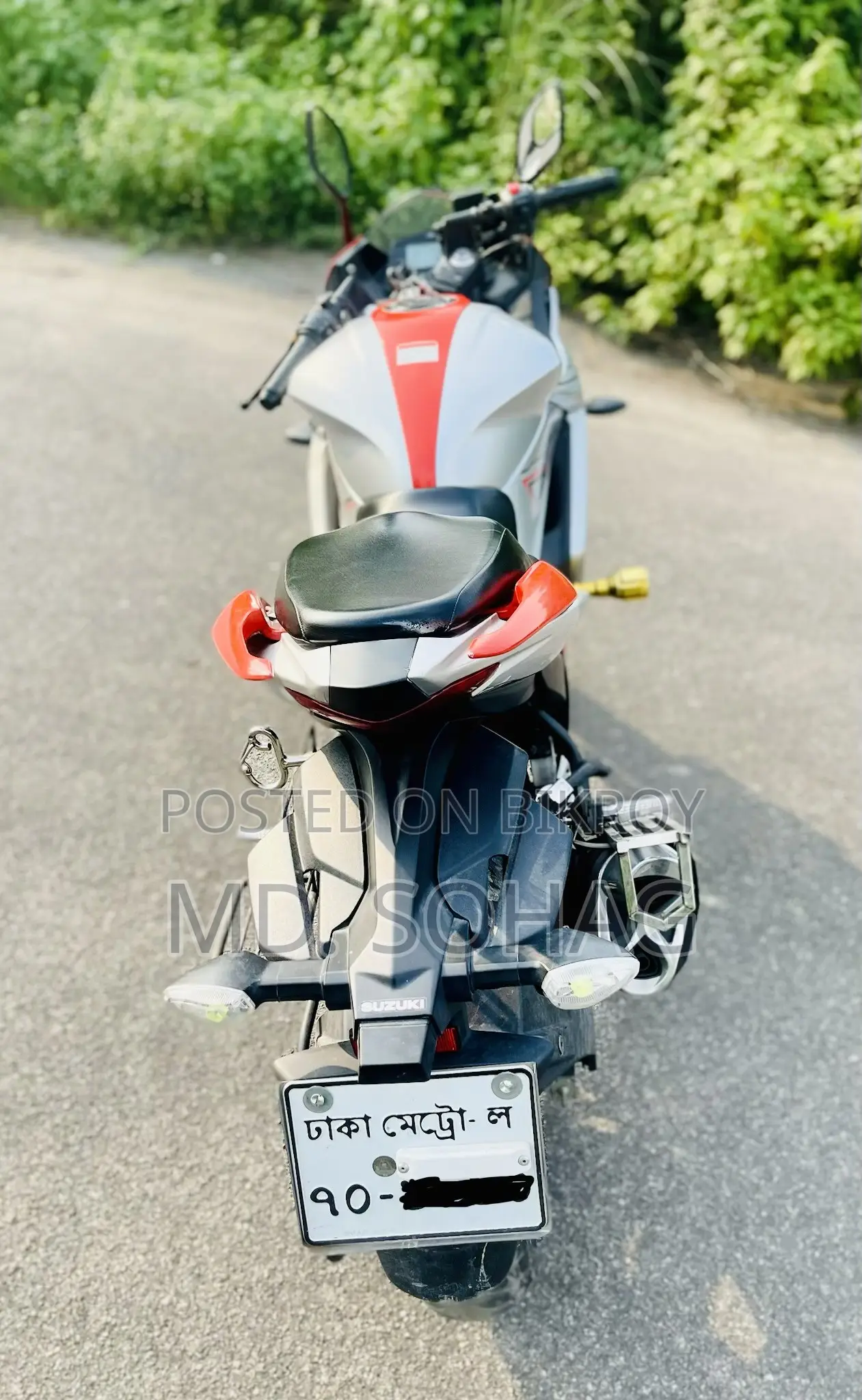 সুজুকি জিক্সার এসএফ এফআই ২০২৪ অরেঞ্জ