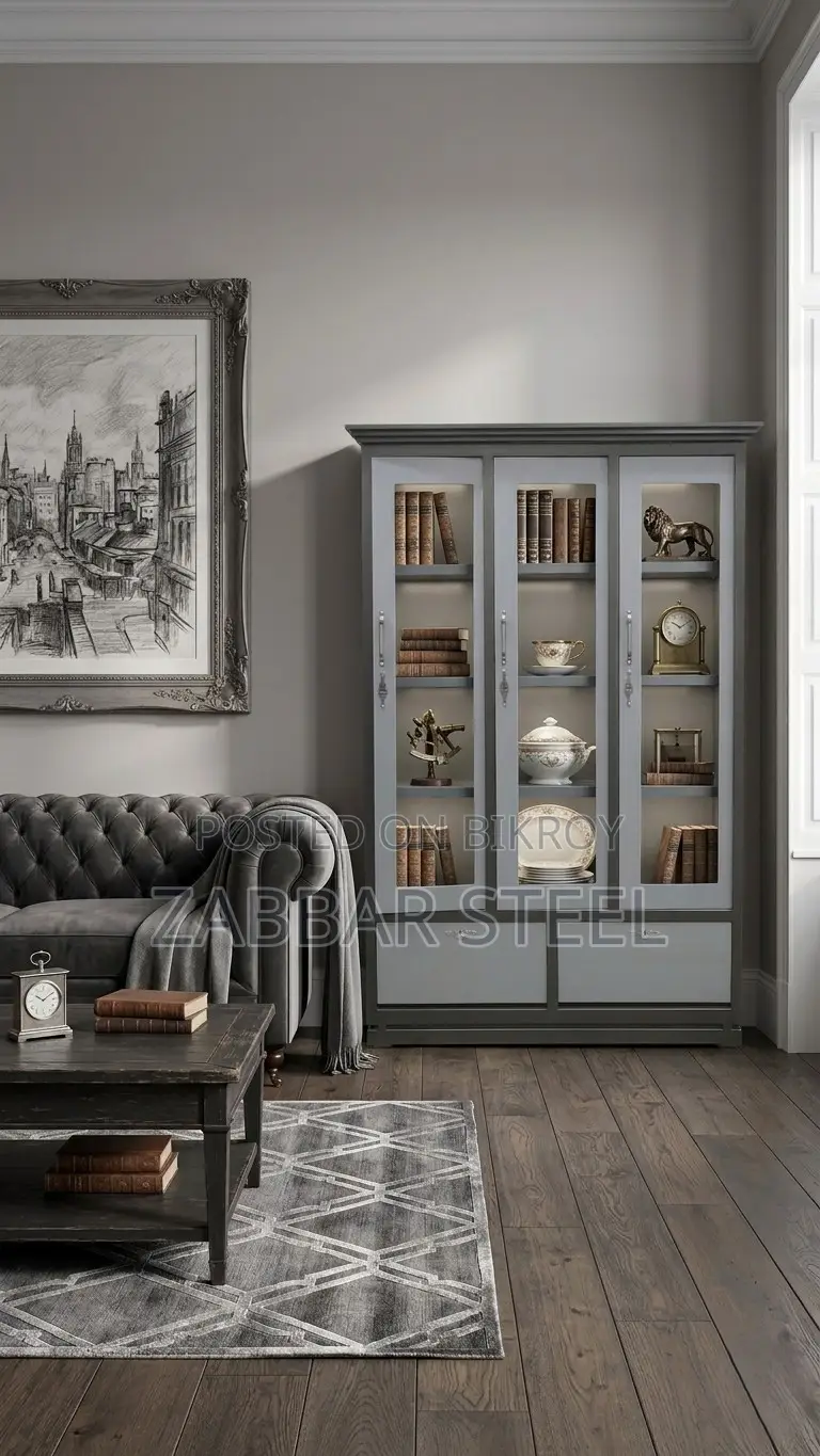 Unique Blend of Elegance and Durability—Zabbar Steel Premium Showcase