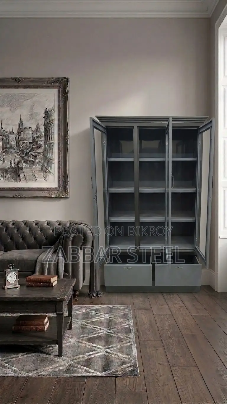 Unique Blend of Elegance and Durability—Zabbar Steel Premium Showcase