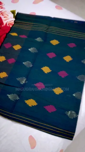 Jamdani Saree Half Silk