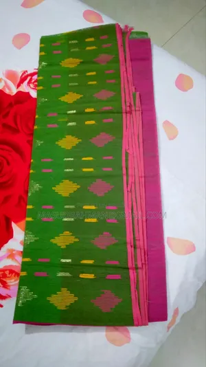 Jamdani Saree Half Silk