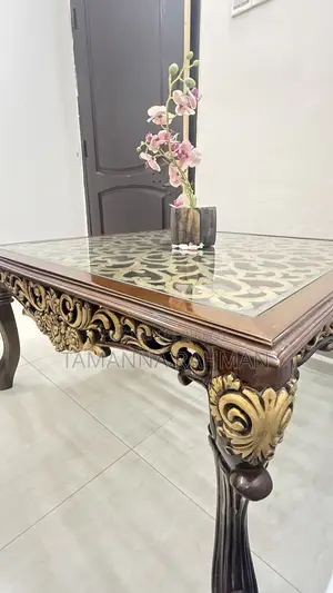 Imperial Style Golden Leaf Coffee Table