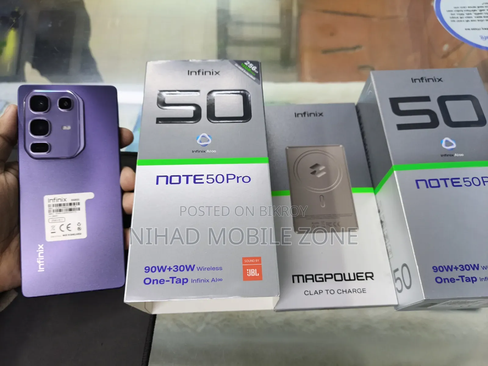 Infinix Note 50 Pro 256 GB Purple