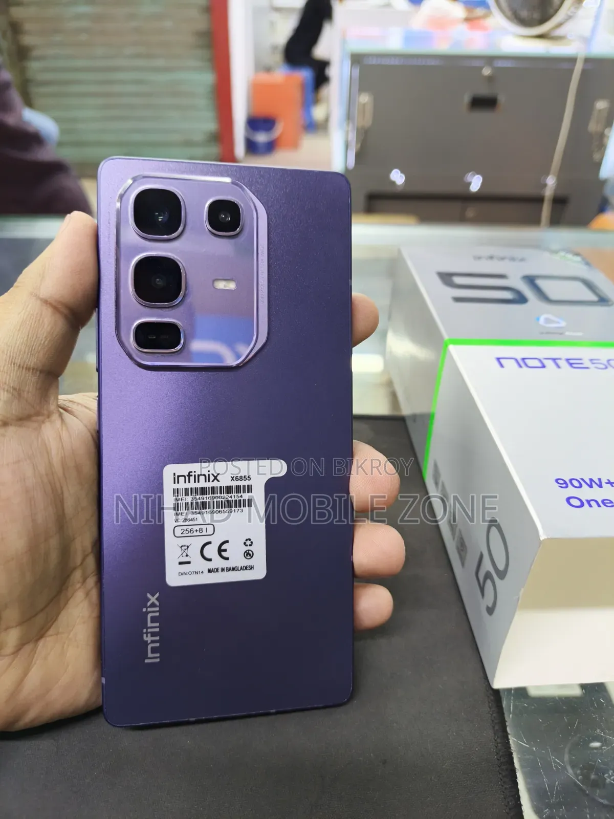 Infinix Note 50 Pro 256 GB Purple