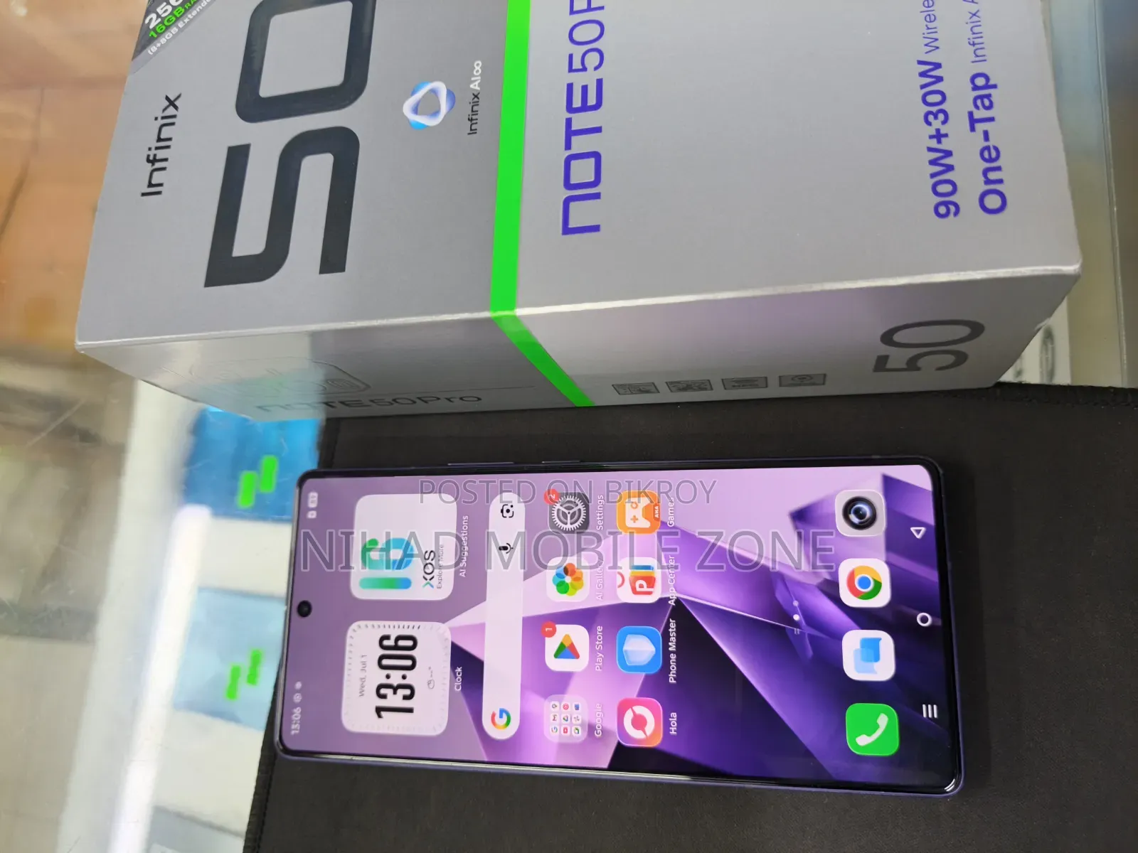 Infinix Note 50 Pro 256 GB Purple