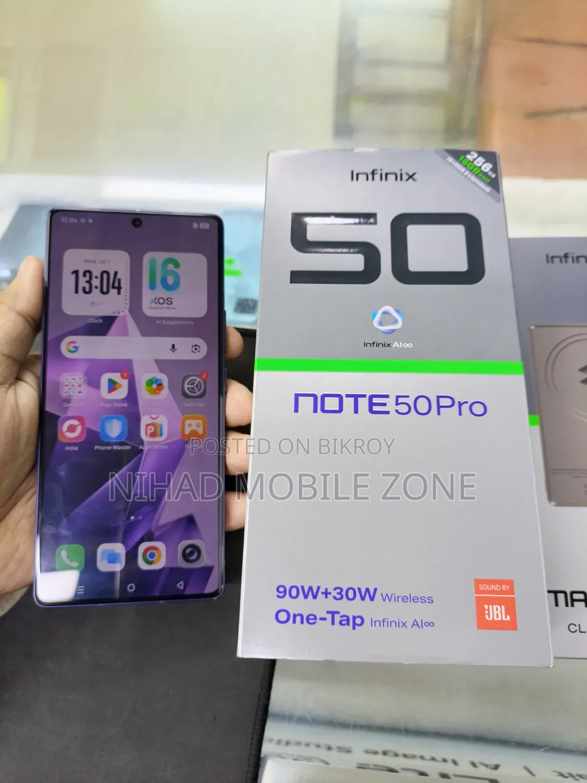 Infinix Note 50 Pro 256 GB Purple