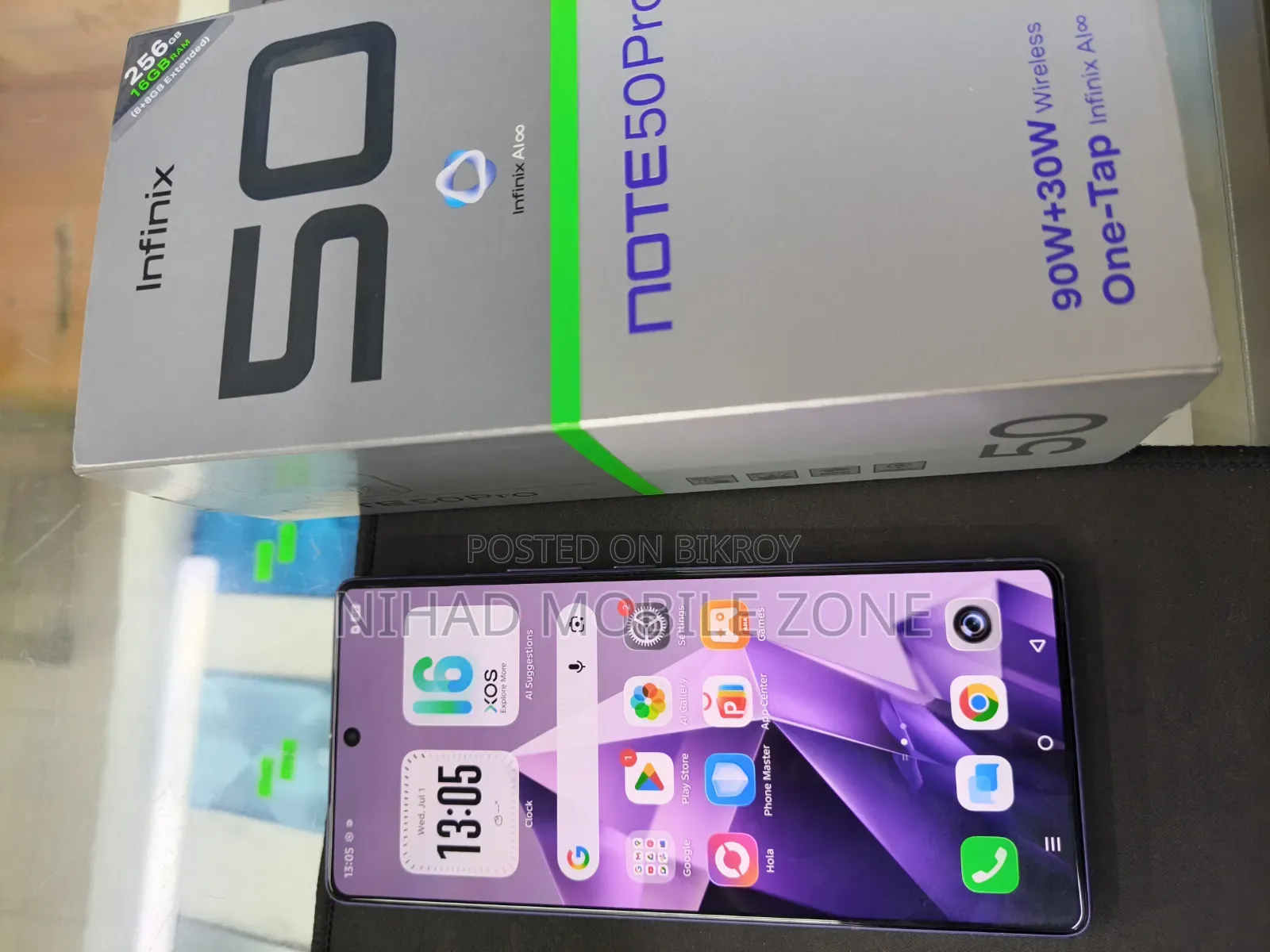 Infinix Note 50 Pro 256 GB Purple