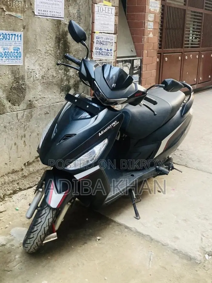হিরো মেস্ট্রো এজ ১১০ ২০২৪ ব্ল্যাক