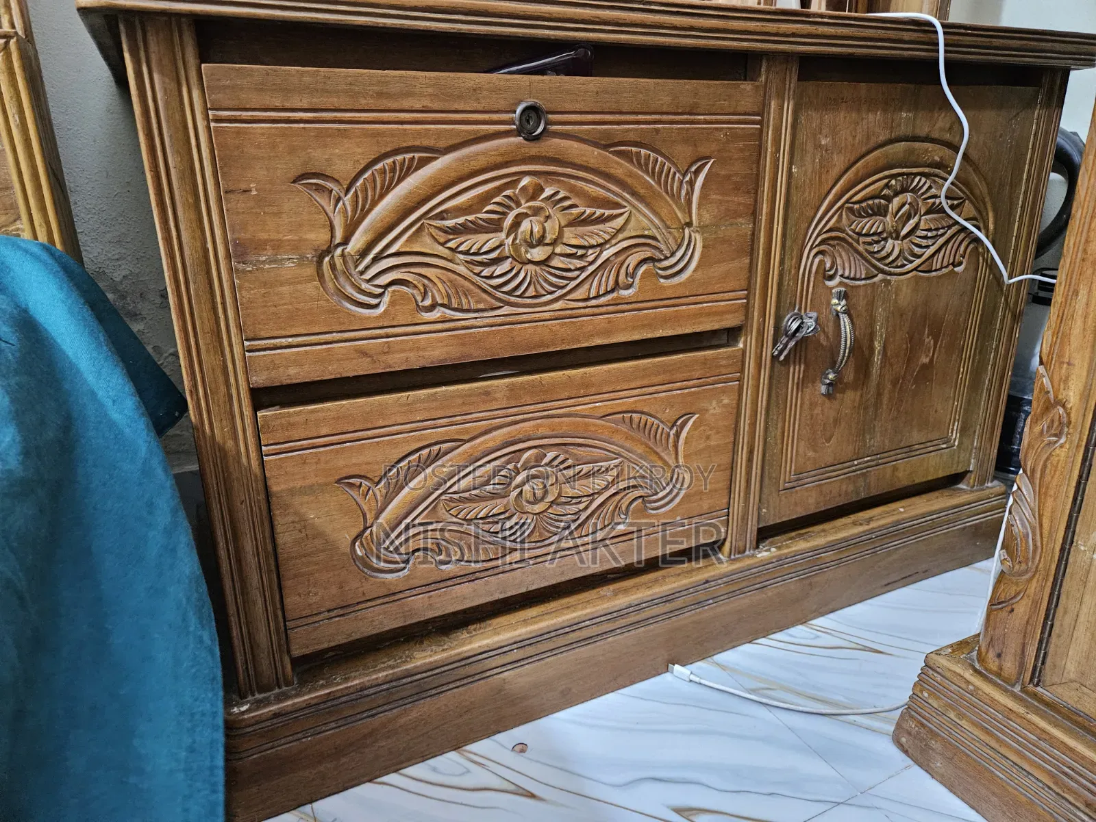 Teak Wood Dressing Table