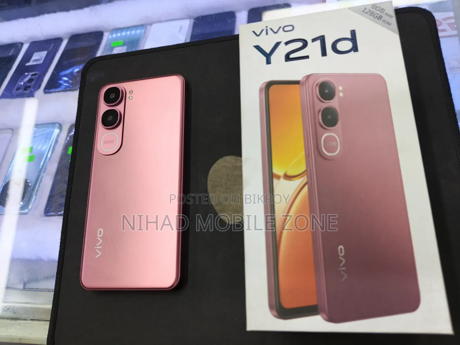 Vivo Y21d 128 GB Rose Gold