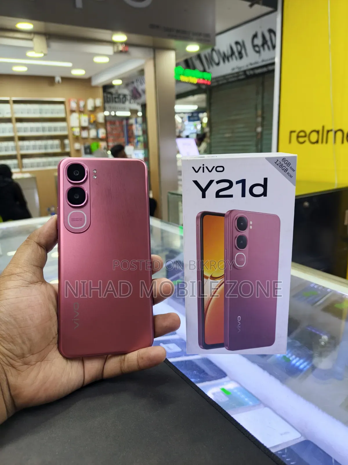 Vivo Y21d 128 GB Rose Gold