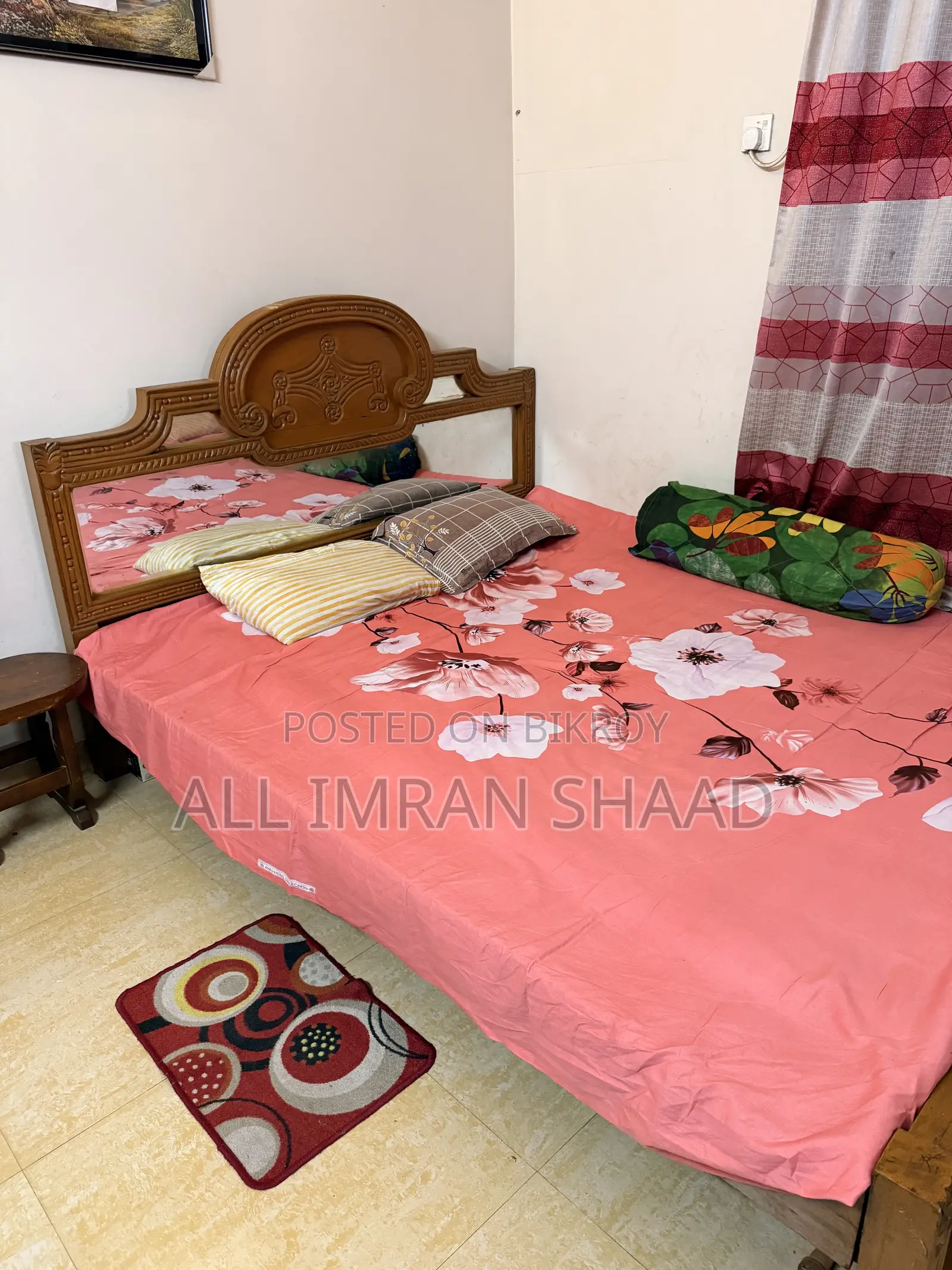 Teak Wood Bed