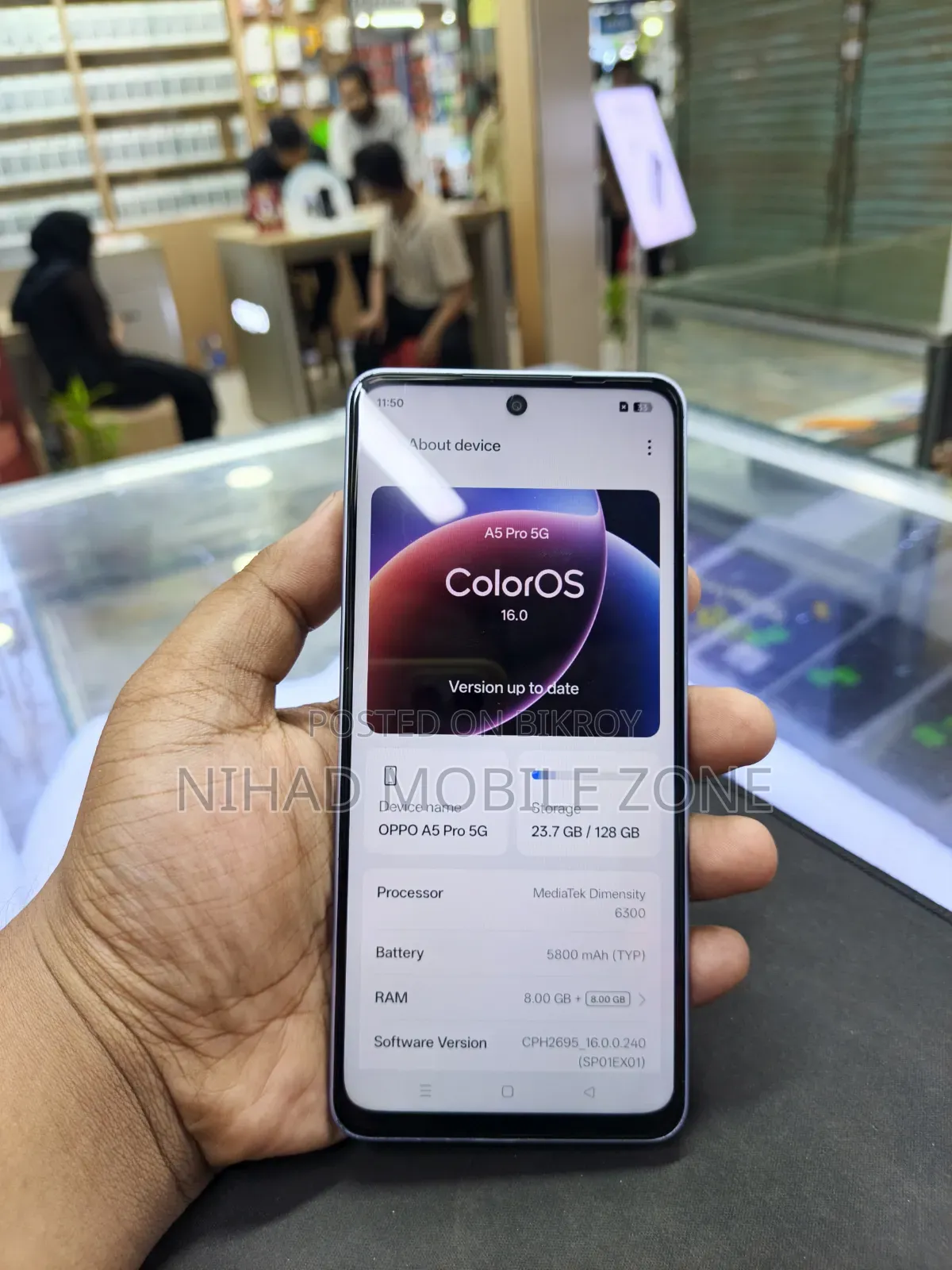 Oppo A5 Pro 128 GB Blue