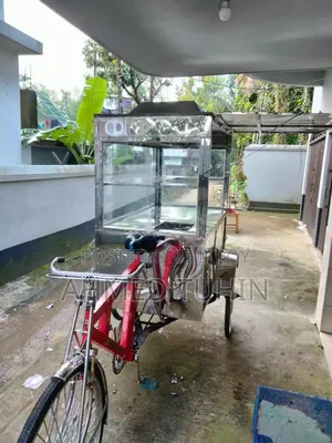 Food Cart, entirely stainless steel, no iron used