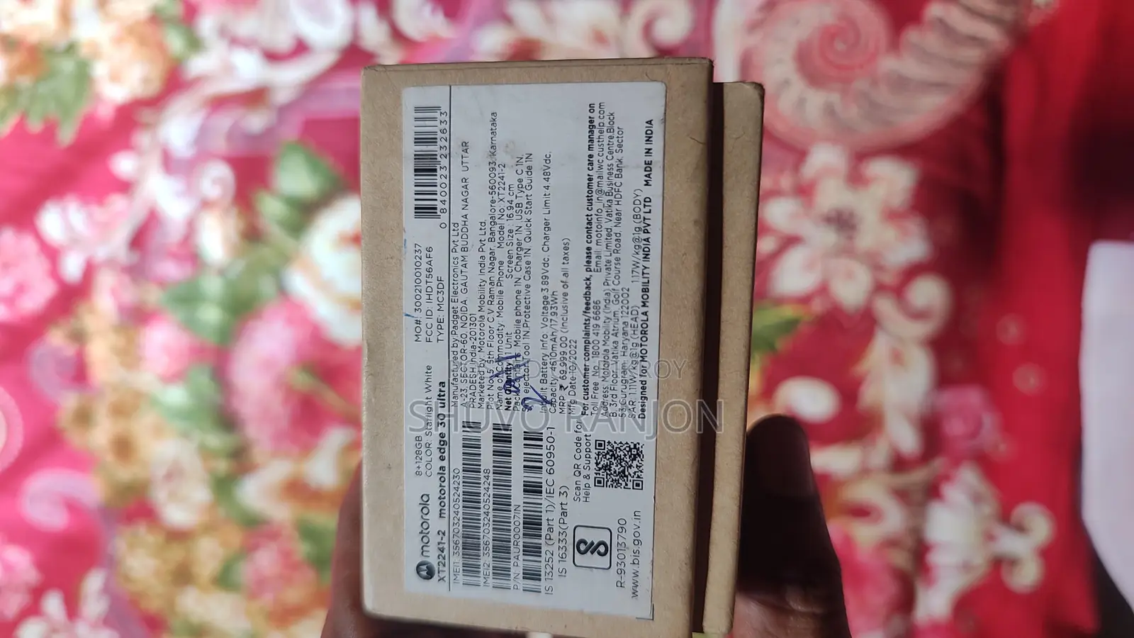 Motorola Edge 30 Ultra 128 GB White