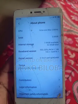 Xiaomi Redmi Note 4 32 GB Pink