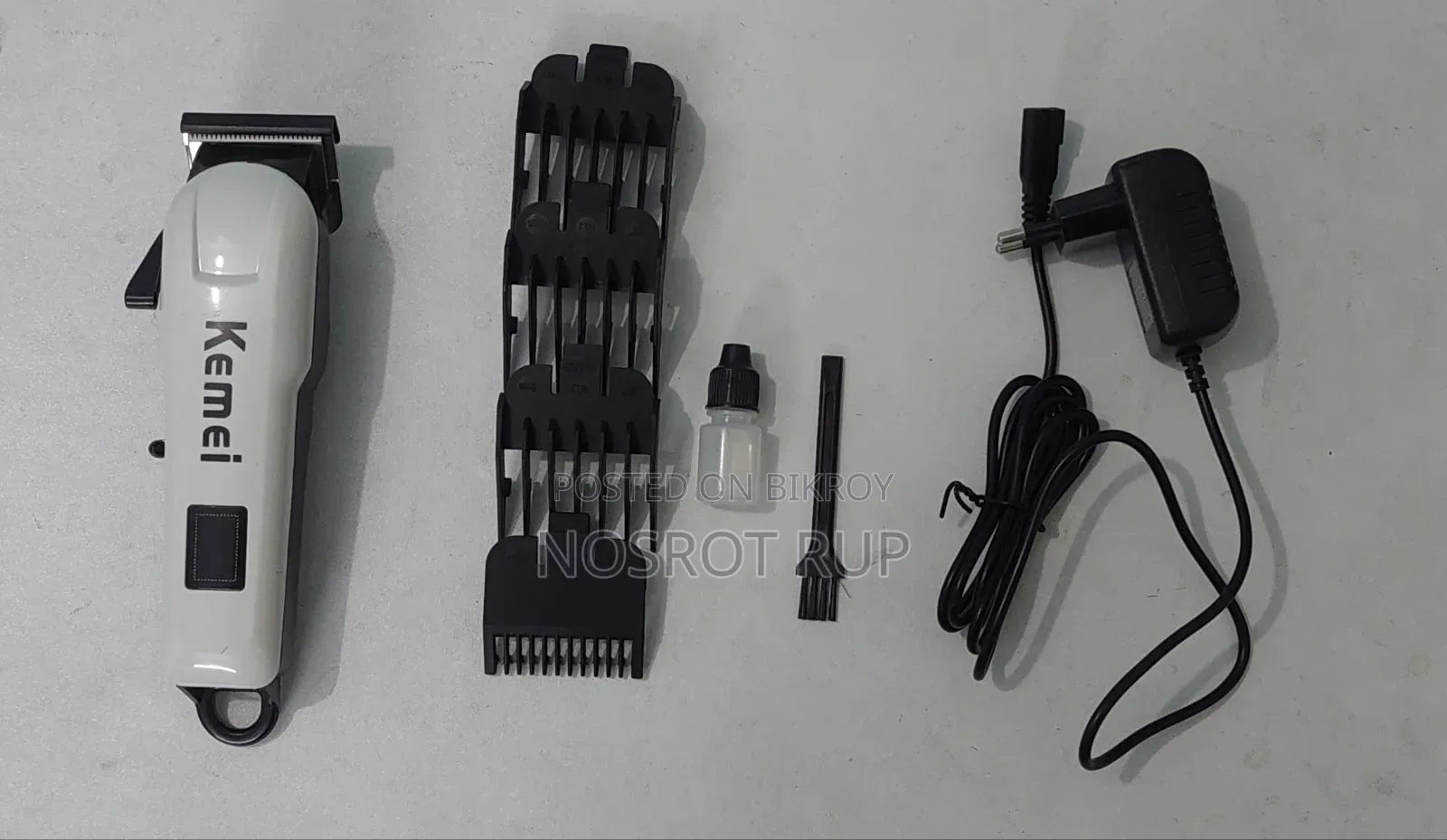 Kemei KM-809A Professional Hair Clipper Trimmer