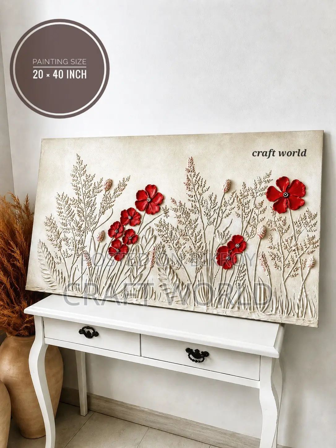 Canvas Texture Painting