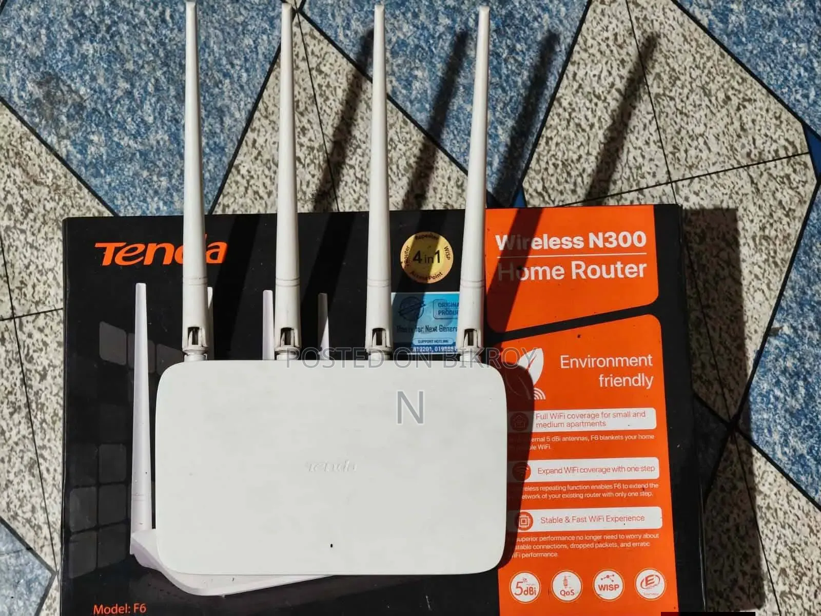 Tenda F6 Wifi Router – Excellent condition