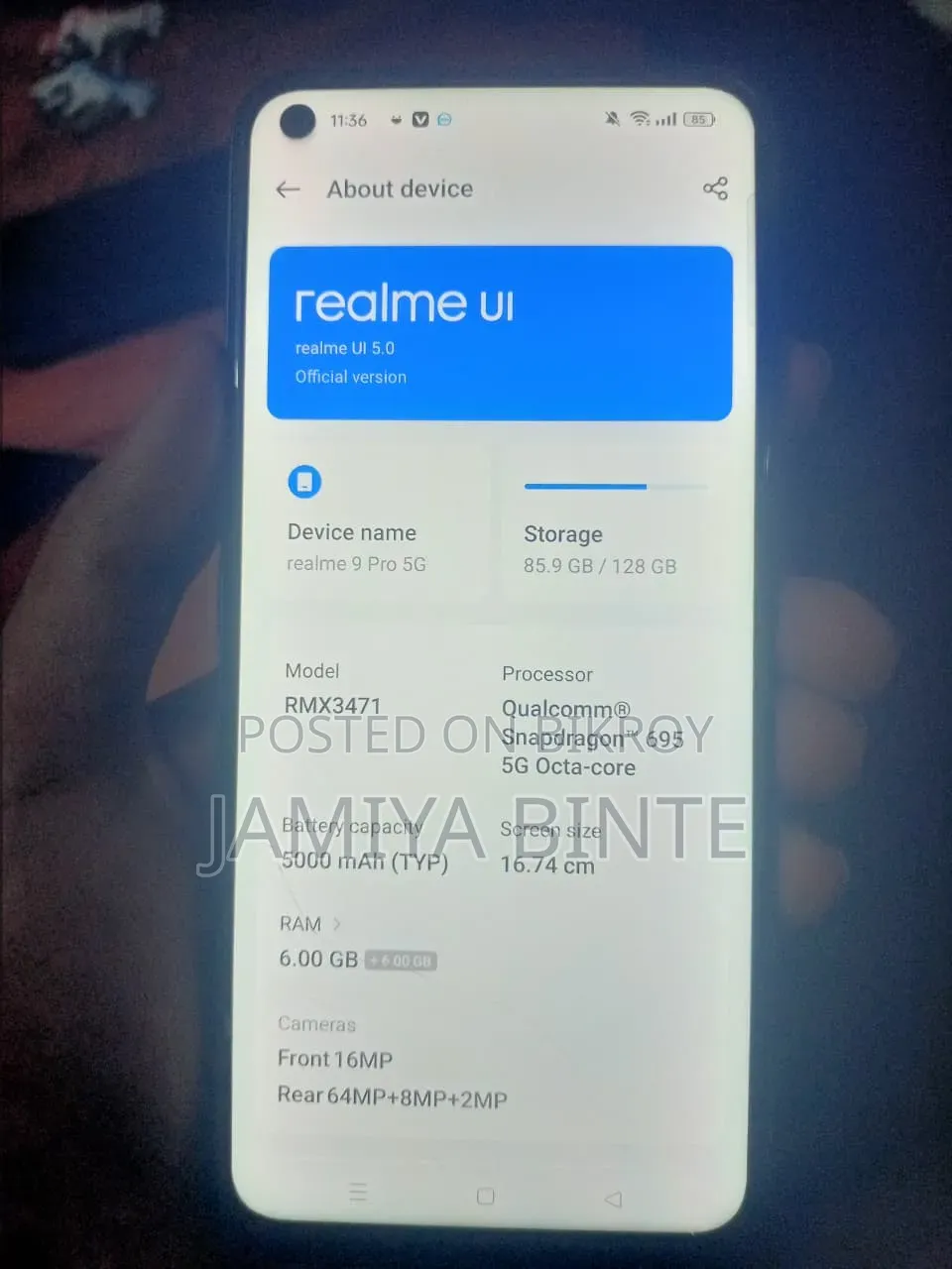 Realme 9 Pro 128 GB Blue