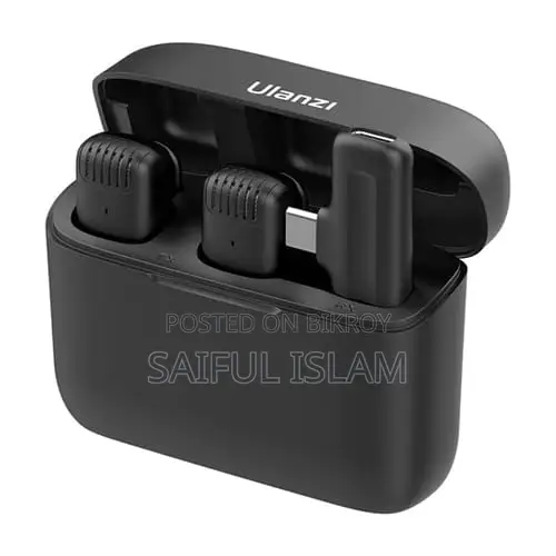 উলানজি জে১২ ওয়্যারলেস মাইক্রোফোন