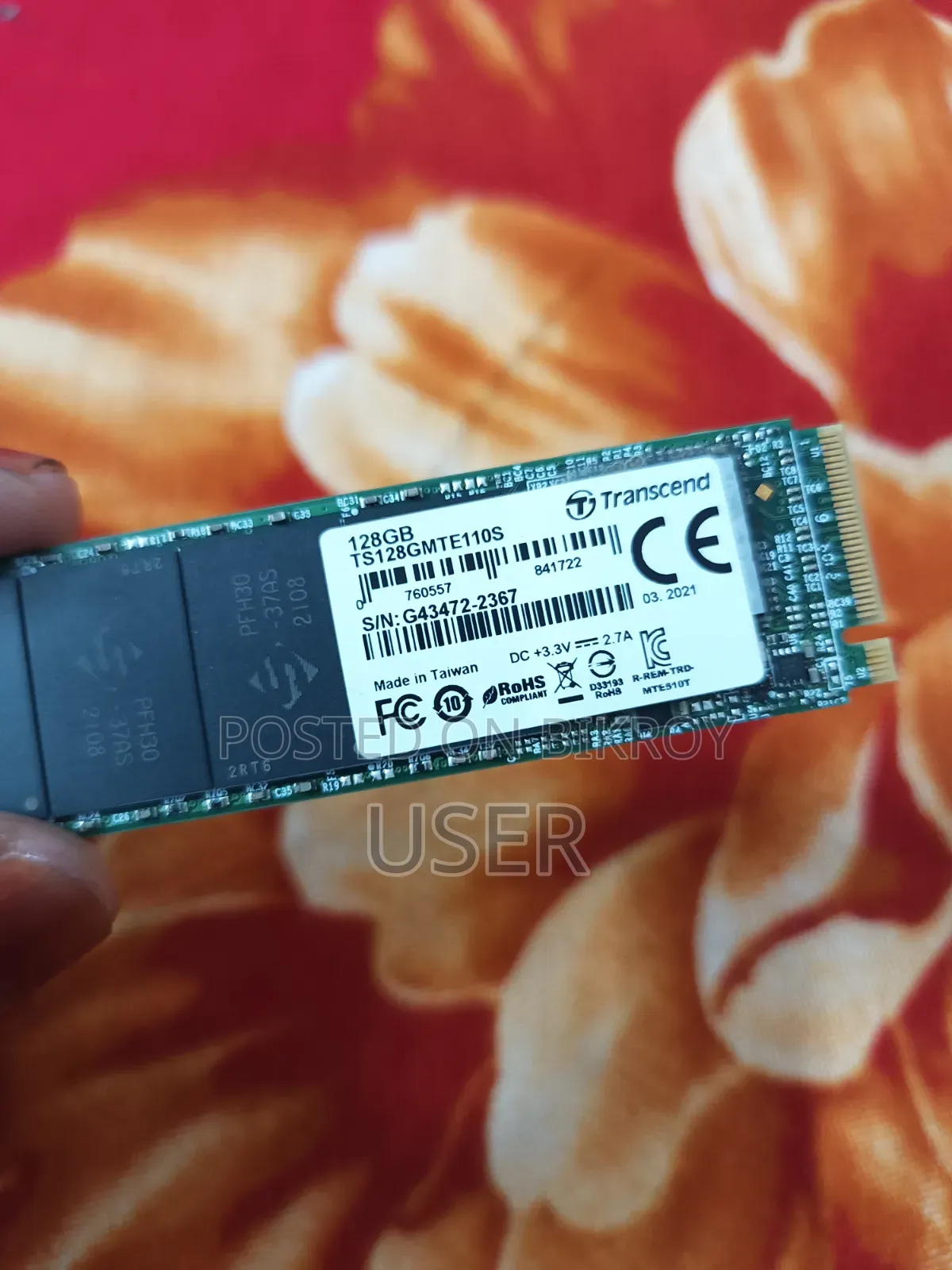128 GB Running SSD Card