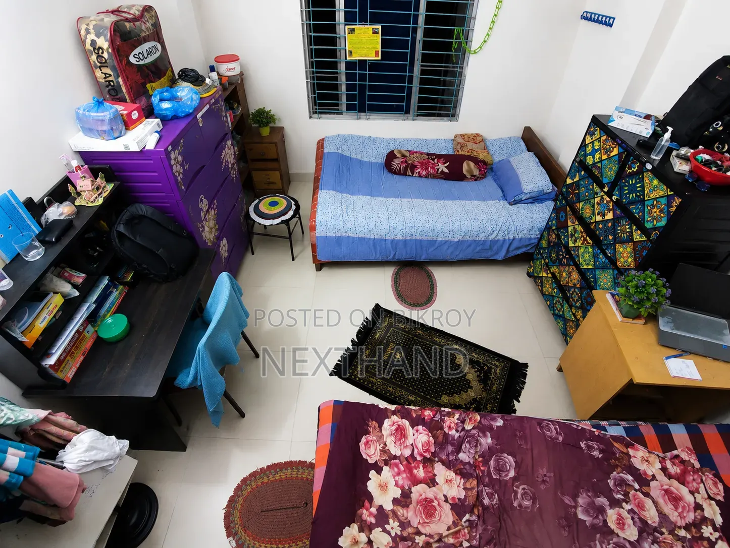 Furnished 3-bedroom Room & Parlour in Mirpur for rent
