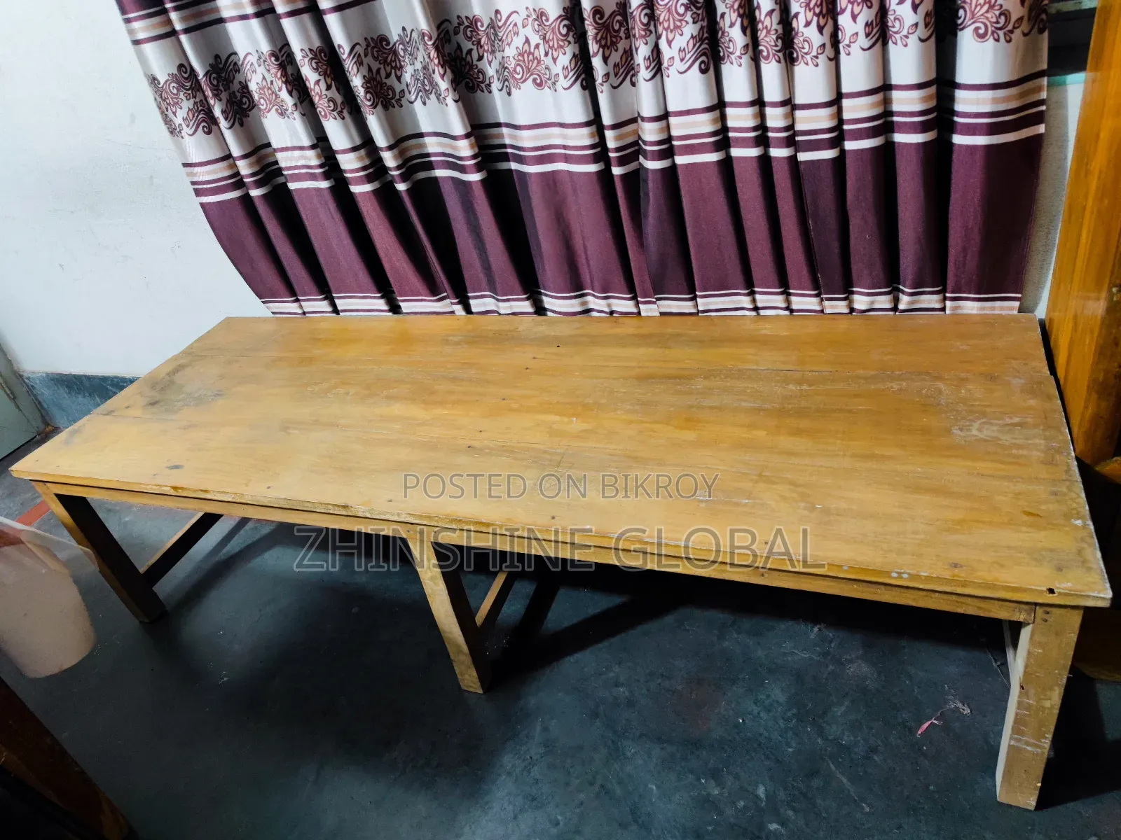 A small single bed for sale.