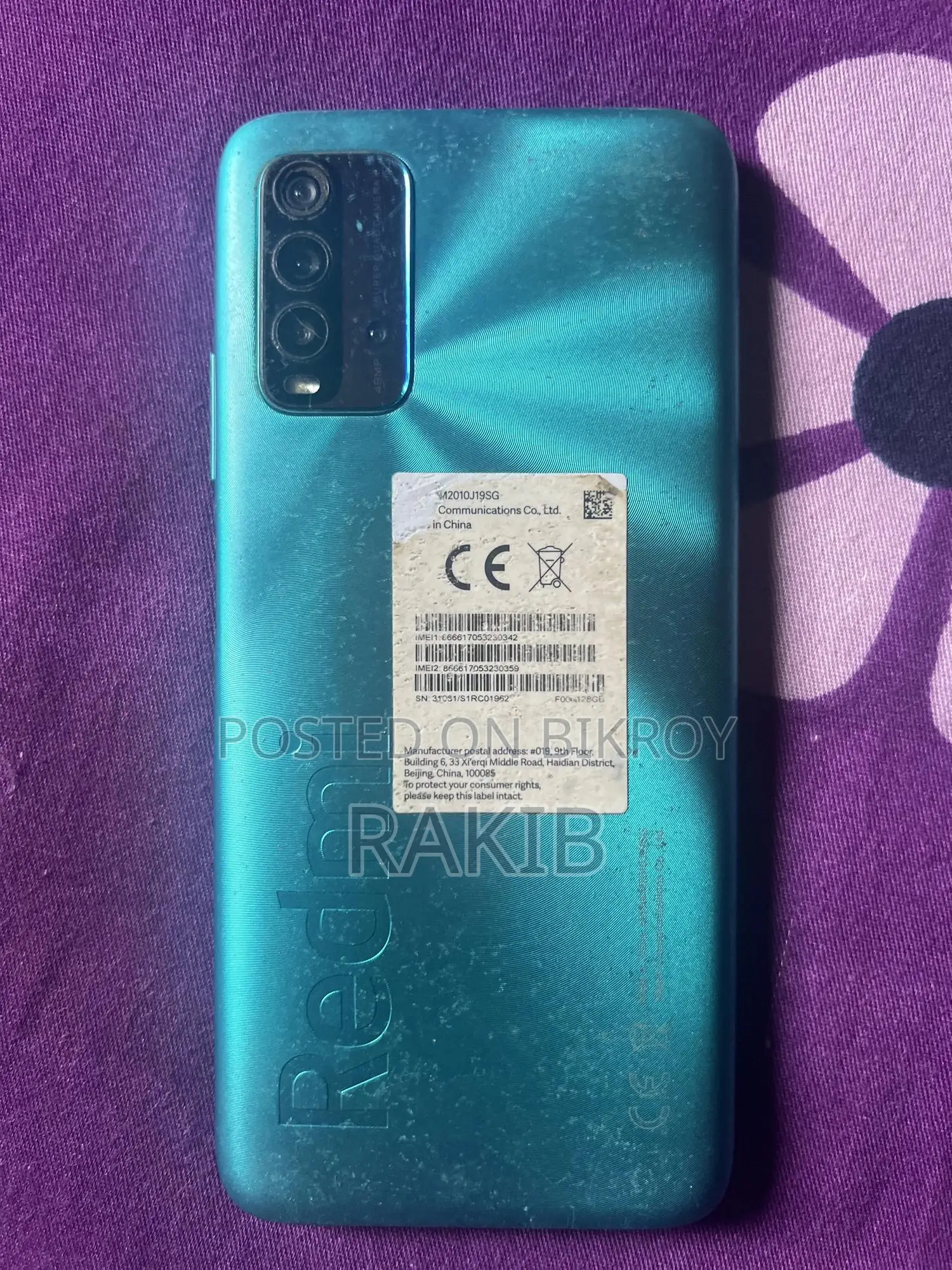 Xiaomi Redmi 9T 128 GB Blue