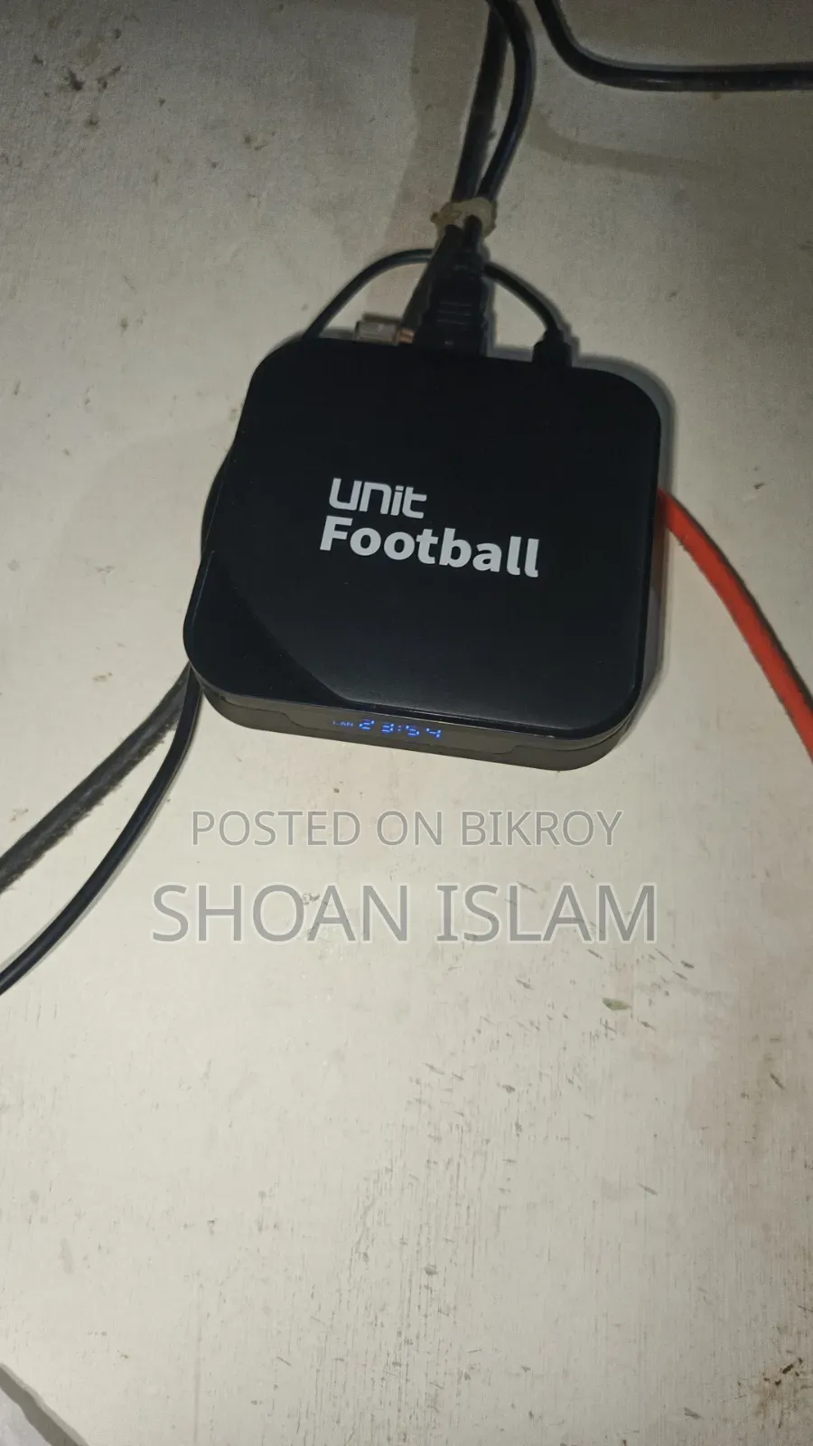 Unit Football Android Tv Box (Urgent Sale)