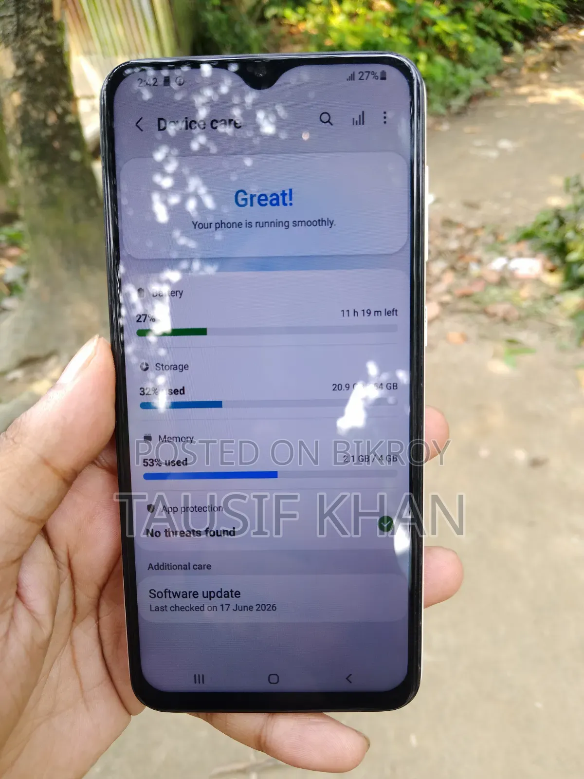 Samsung Galaxy A30s 64 GB White