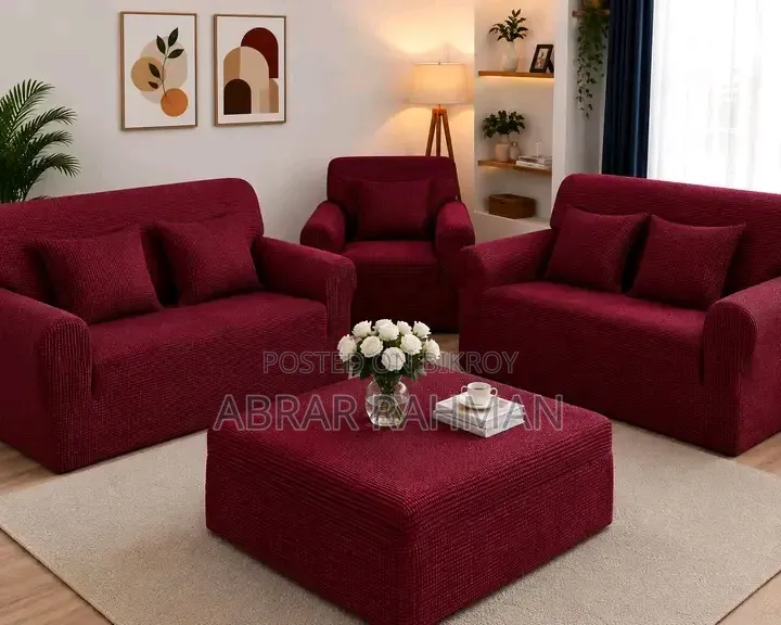 Inbox us to get sofa/chair covers with cash on home delivery.