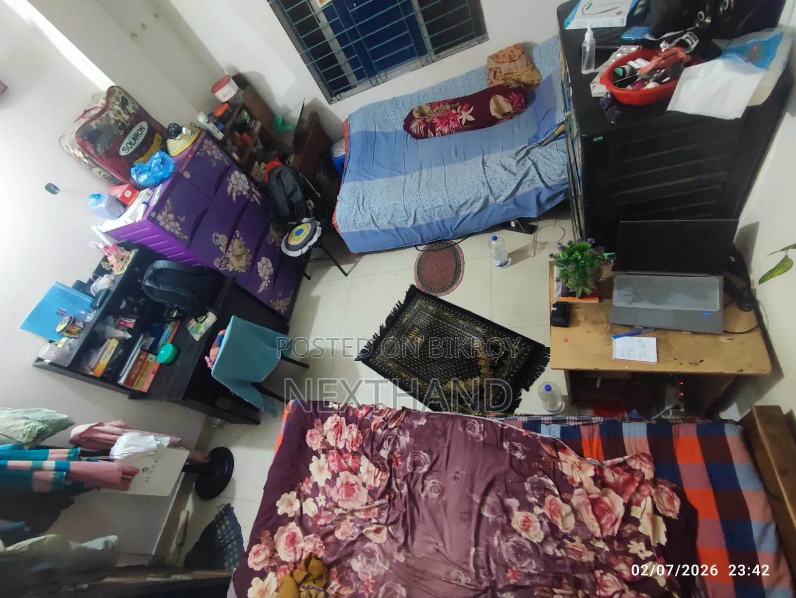 Furnished 3-bedroom Room & Parlour in Mirpur for rent