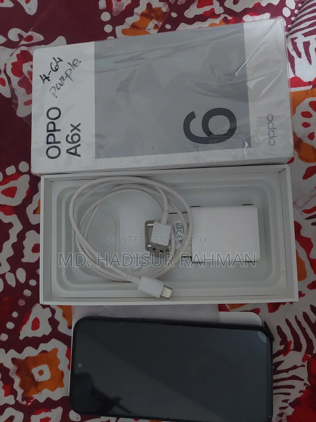 Oppo A6x 64 GB Purple
