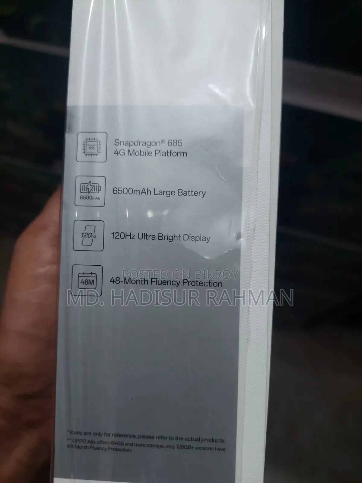 Oppo A6x 64 GB Purple