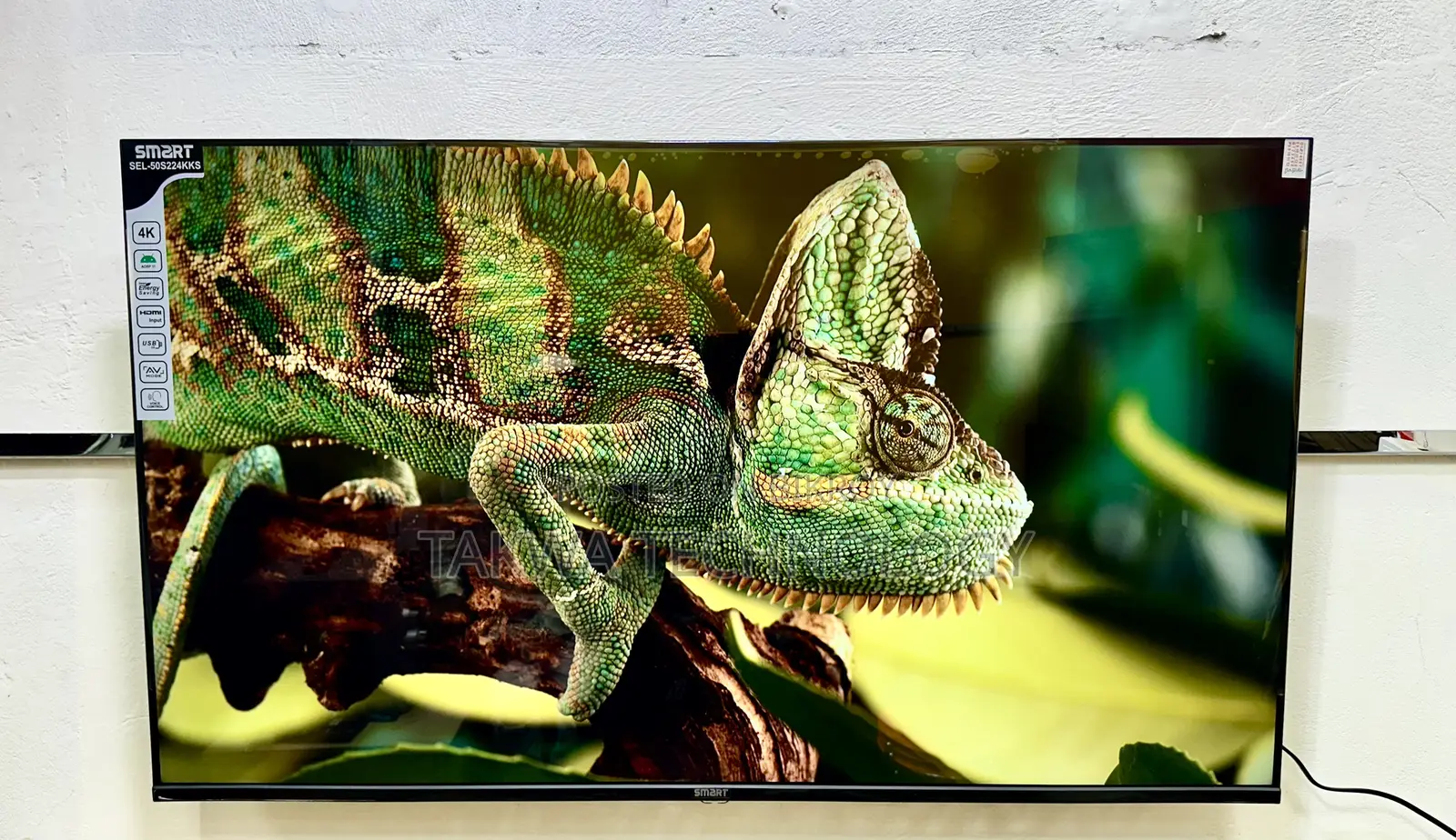 Smart 50 Inch Smart Android Frameless Voice Control TV Full Box