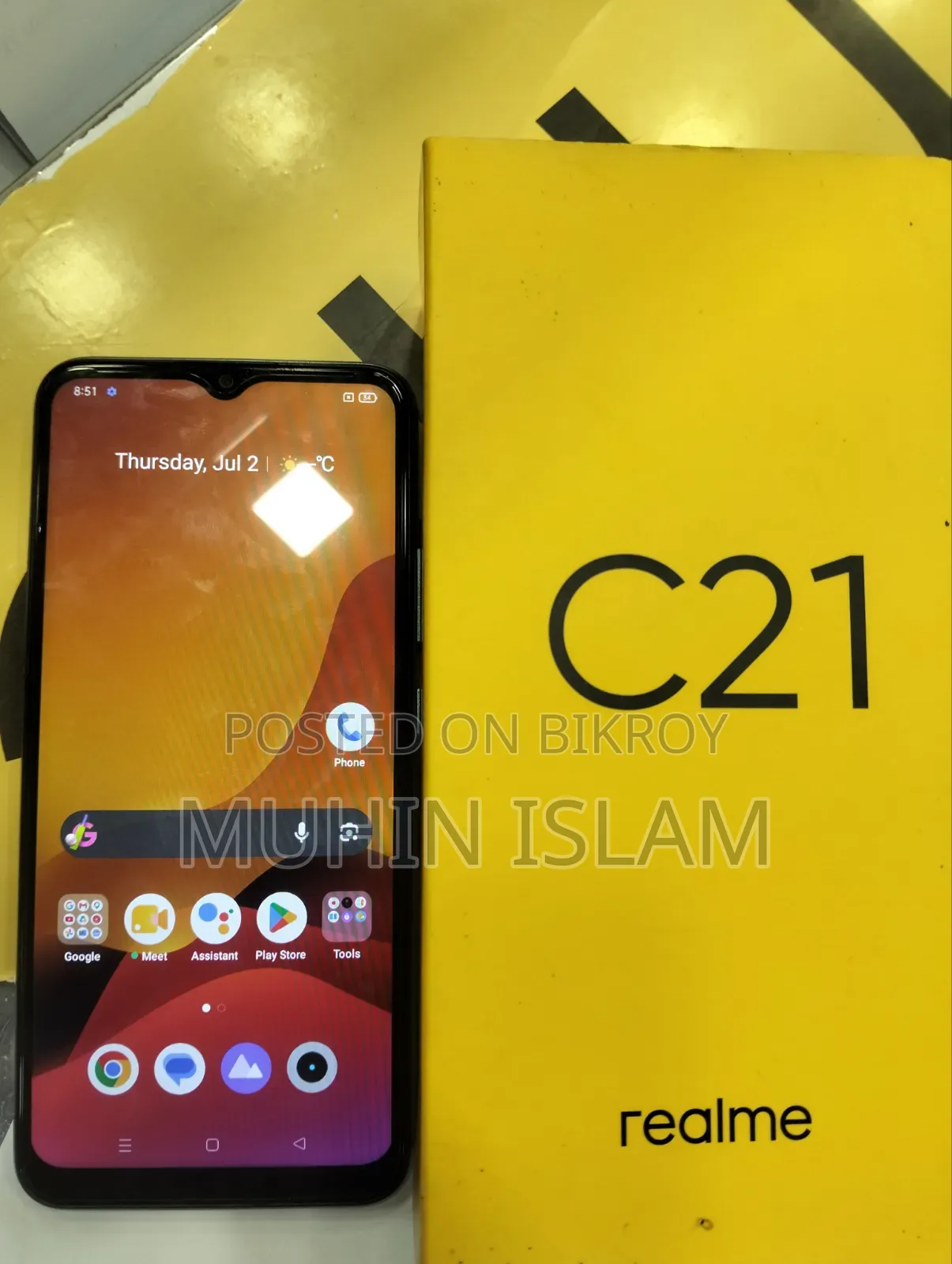 Realme C21Y 64 GB White