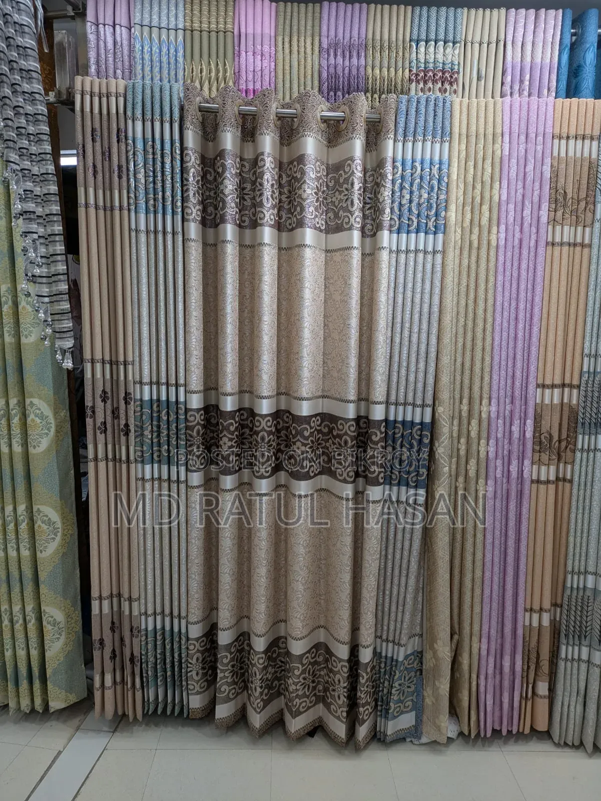 চায়না থেকে আমদানি করা ভিআইপি পর্দা