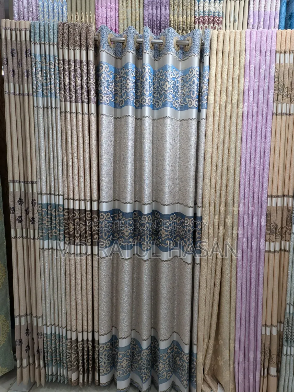চায়না থেকে আমদানি করা ভিআইপি পর্দা