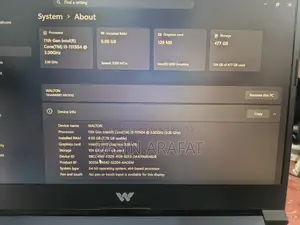 Laptop 8GB Intel Core i3 SSD 512GB
