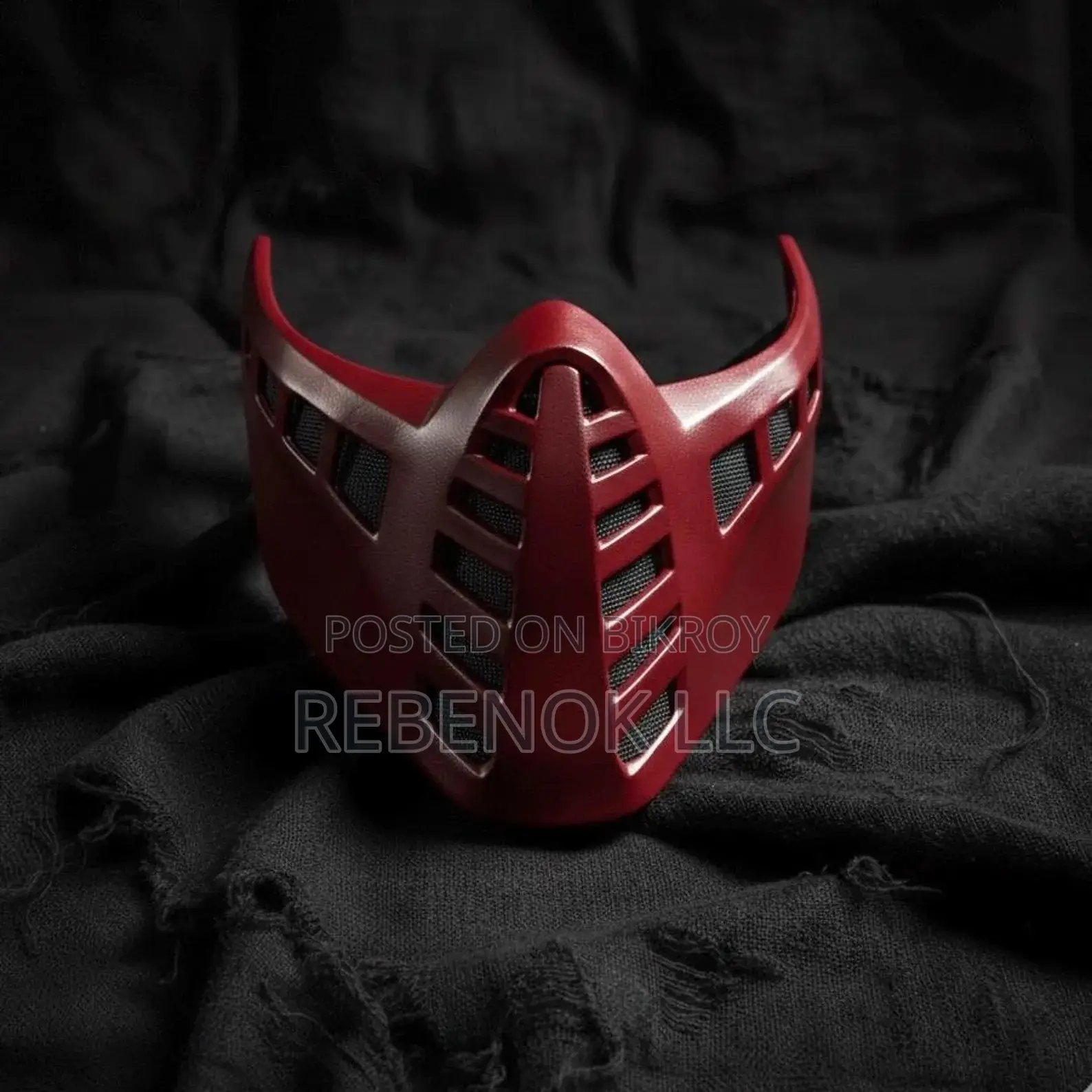 Mortal Kombat Masks In Multiple Colors, Free Shipping!