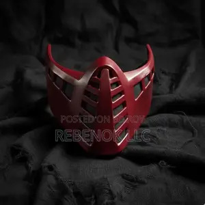 Mortal Kombat Masks In Multiple Colors, Free Shipping!