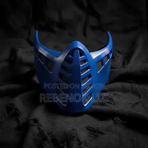 Mortal Kombat Masks In Multiple Colors, Free Shipping!