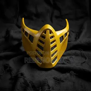 Mortal Kombat Masks In Multiple Colors, Free Shipping!