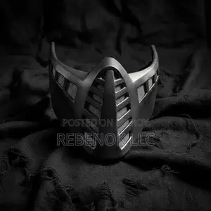Mortal Kombat Masks In Multiple Colors, Free Shipping!