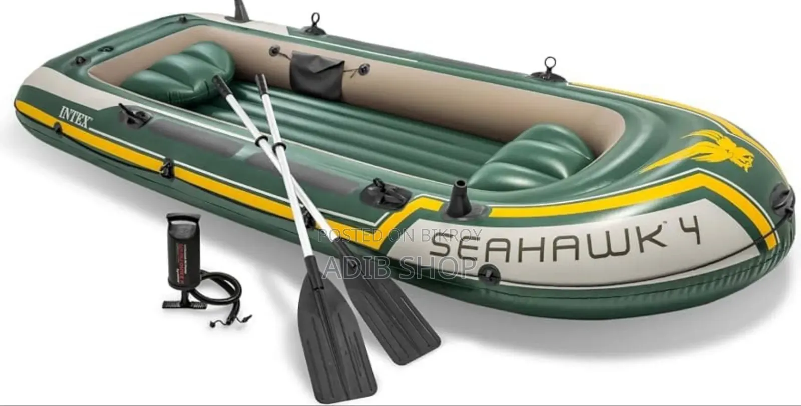 Intex Seahawk 4 Boat 480kg Load Capacity