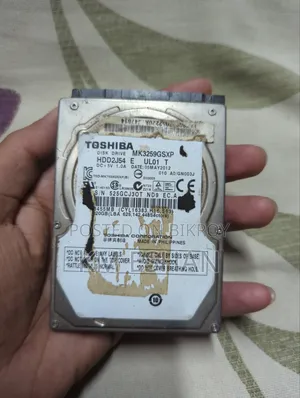 Toshiba 320GB Laptop Hard Disk (Minor Issue/Low Price)