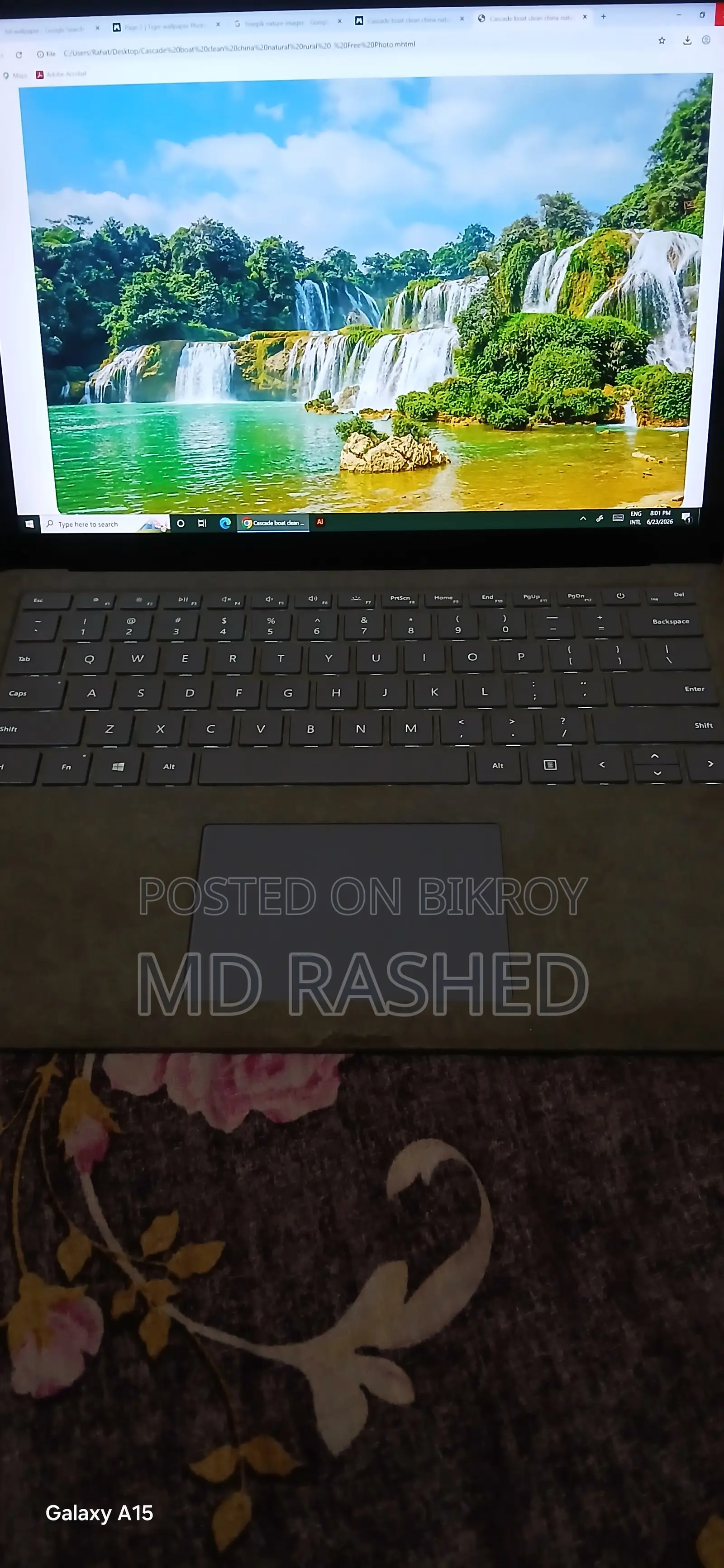 ল্যাপটপ মাইক্রোসফট সারফেস ২ ১৬জিবি ইন্টেল কোর আই৫ এসএসডি ২৫৬জিবি